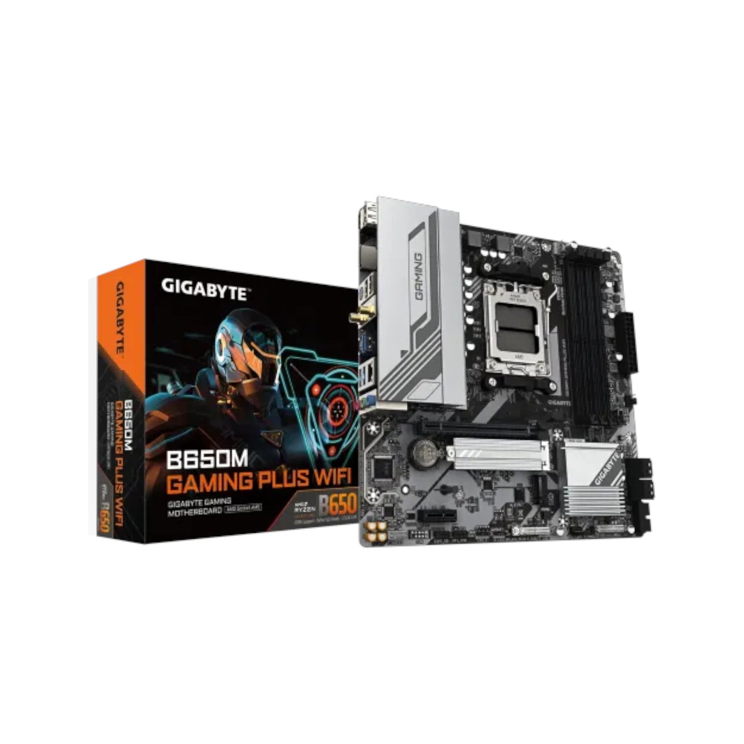 GIGABYTE B650M GAMING PLUS WIFI DDR5 AM5 Motherboard (MGBAMD5620)