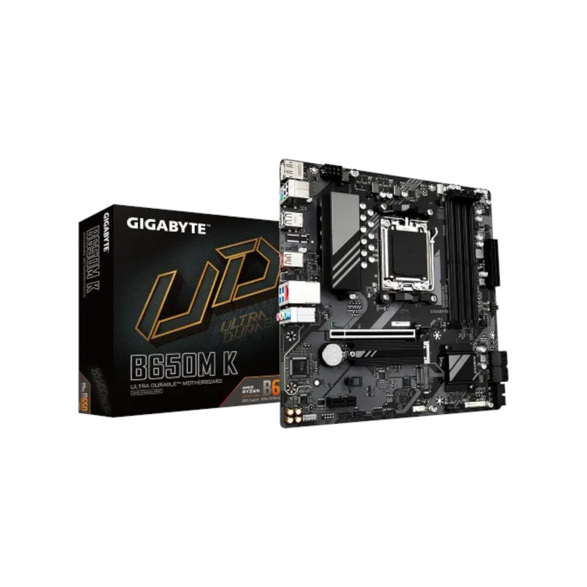 GIGABYTE B650M K AMD AM5 Micro-ATX Motherboard (MGBAMD5625)