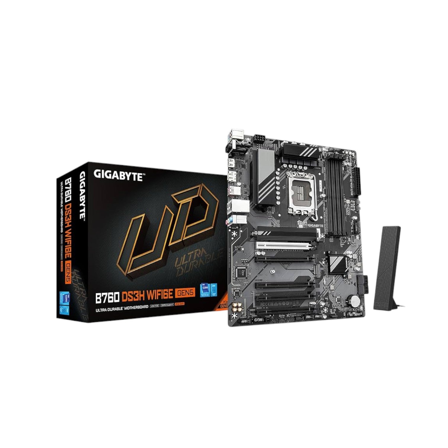 GIGABYTE B760M DS3H WIFI6E GEN5 mATX Motherboard (MGBI5426)