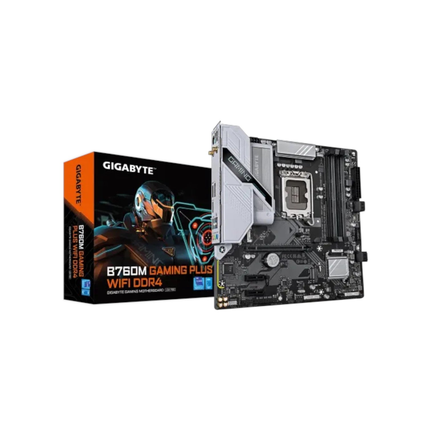 GIGABYTE B760M GAMING PLUS WIFI DDR4 Micro ATX Motherboard (MGBI5423)