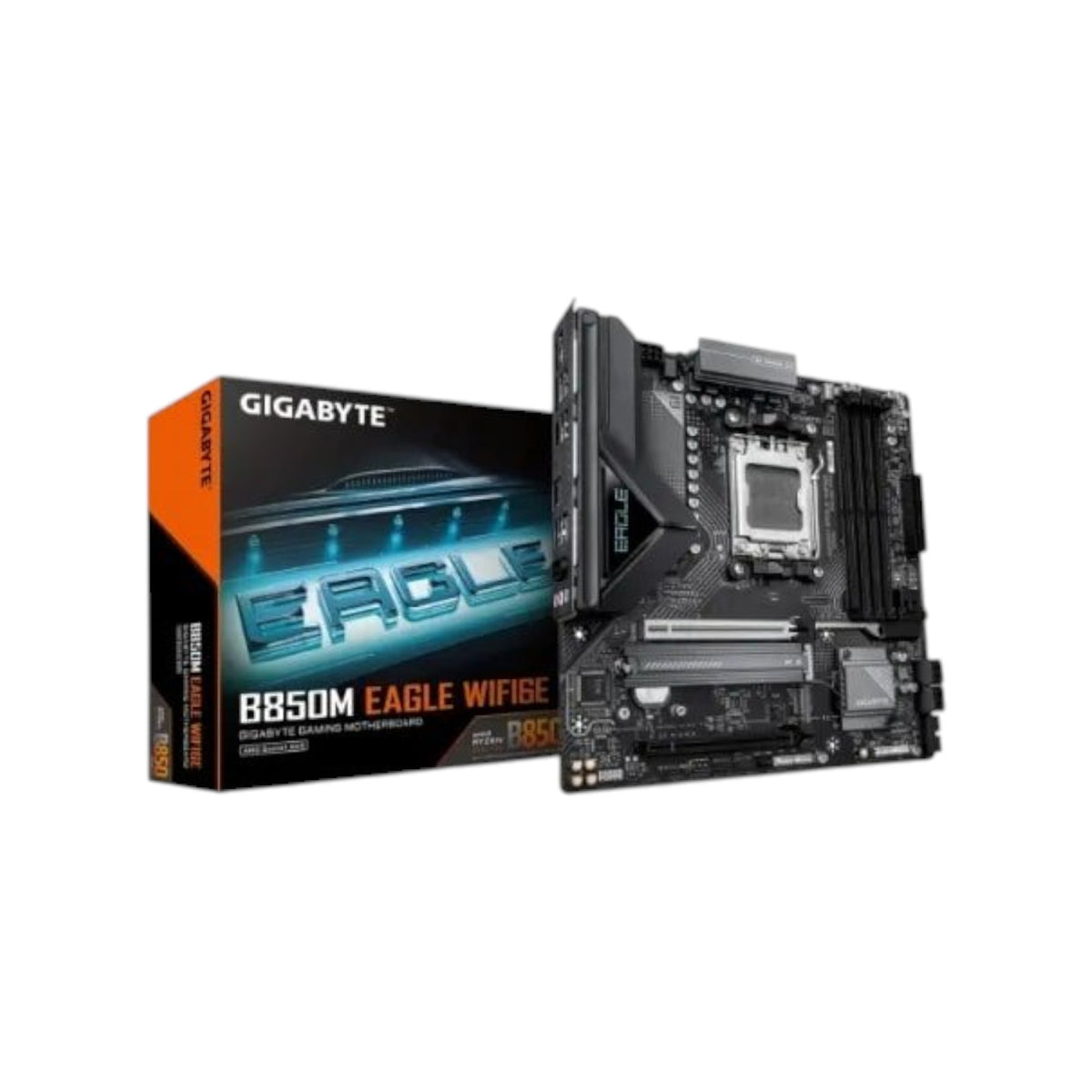 GIGABYTE B850M EAGLE WIFI6E AMD AM5 DDR5 Micro ATX Motherboard (MGBAMD5613)