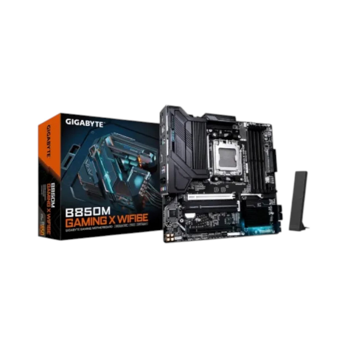 GIGABYTE B850M GAMING X WIFI6E AMD AM5 DDR5 Micro ATX Motherboard (MGBAMD5611)