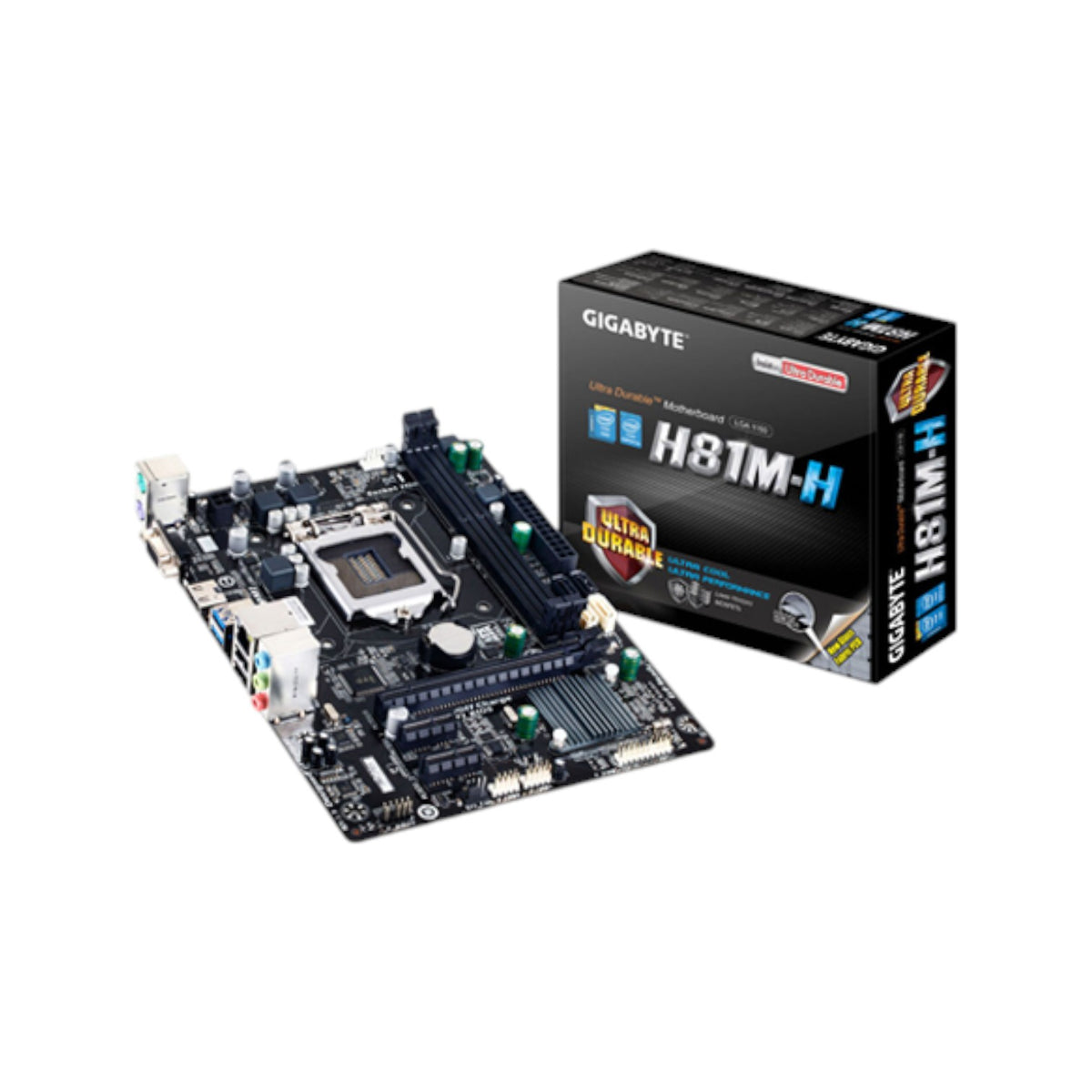 GIGABYTE GA-H81M-H 4th Gen Micro ATX Motherboard (MGBI5447)