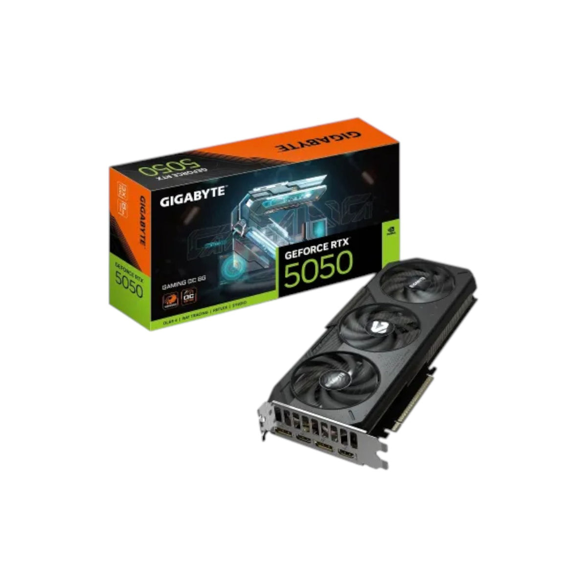 GIGABYTE GeForce RTX 5050 GAMING OC 8GB GDDR6 Graphics Card (GCGB91137)
