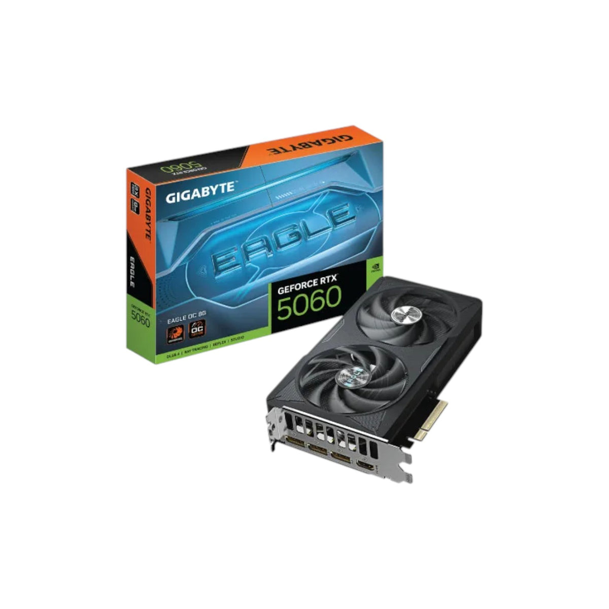 GIGABYTE GeForce RTX 5060 Ti EAGLE OC 8GB GDDR7 Graphics Card (GCGB91127)