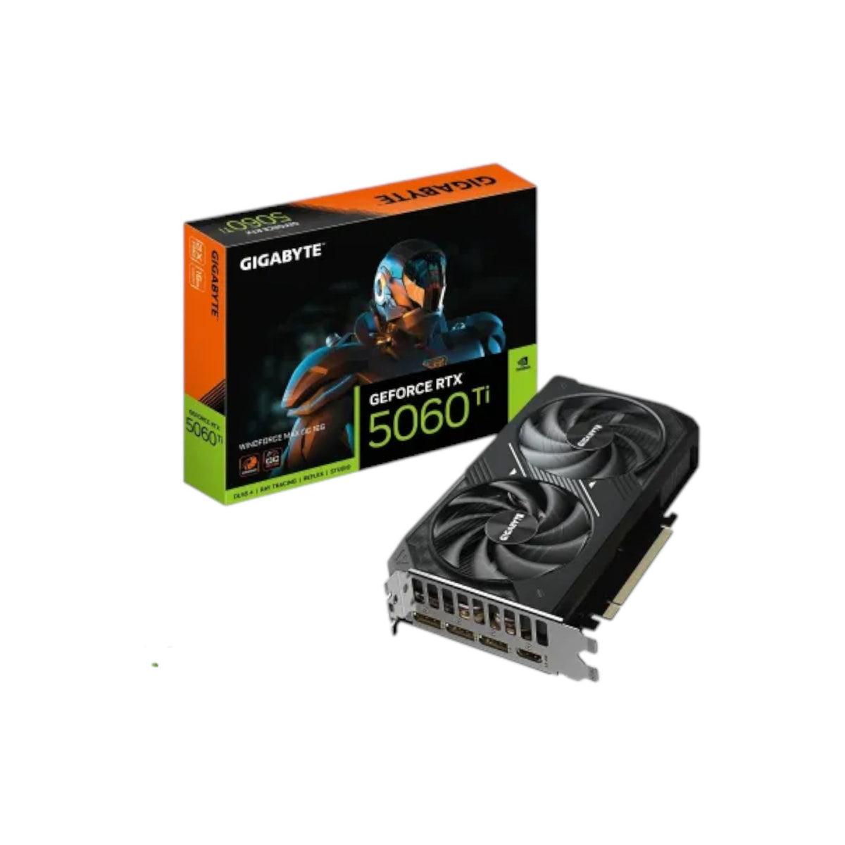 GIGABYTE GeForce RTX 5060 Ti WINDFORCE MAX OC 16GB GDDR7 Graphics Card (GCGB91122)