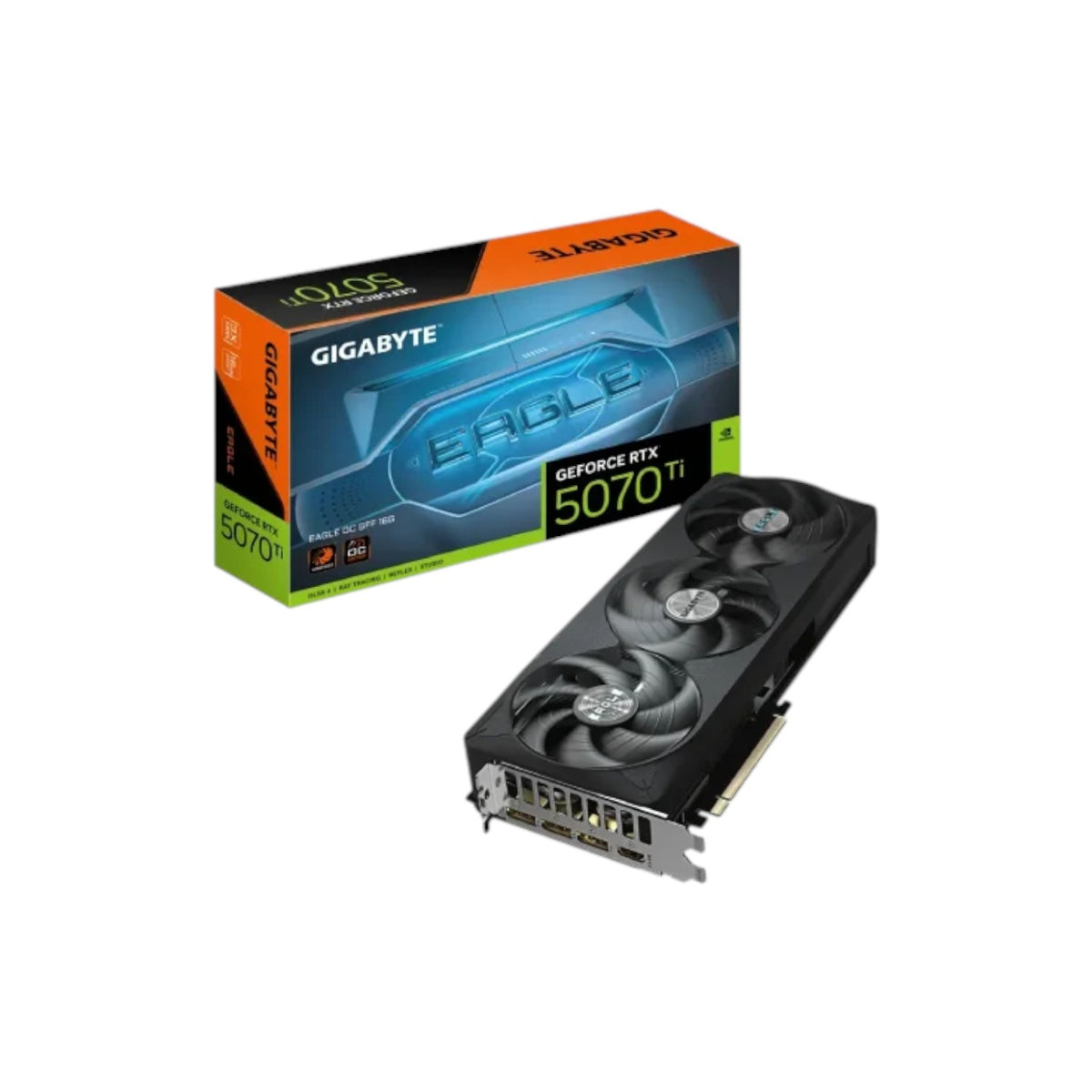 GIGABYTE GeForce RTX 5070 EAGLE OC SFF 12GB GDDR7 Graphics Card (GCGB91115)