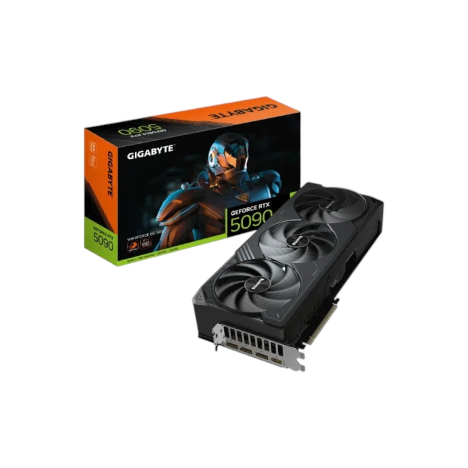GIGABYTE GeForce RTX 5090 WINDFORCE OC 32GB GDDR7 Graphics Card (GCGB91106)