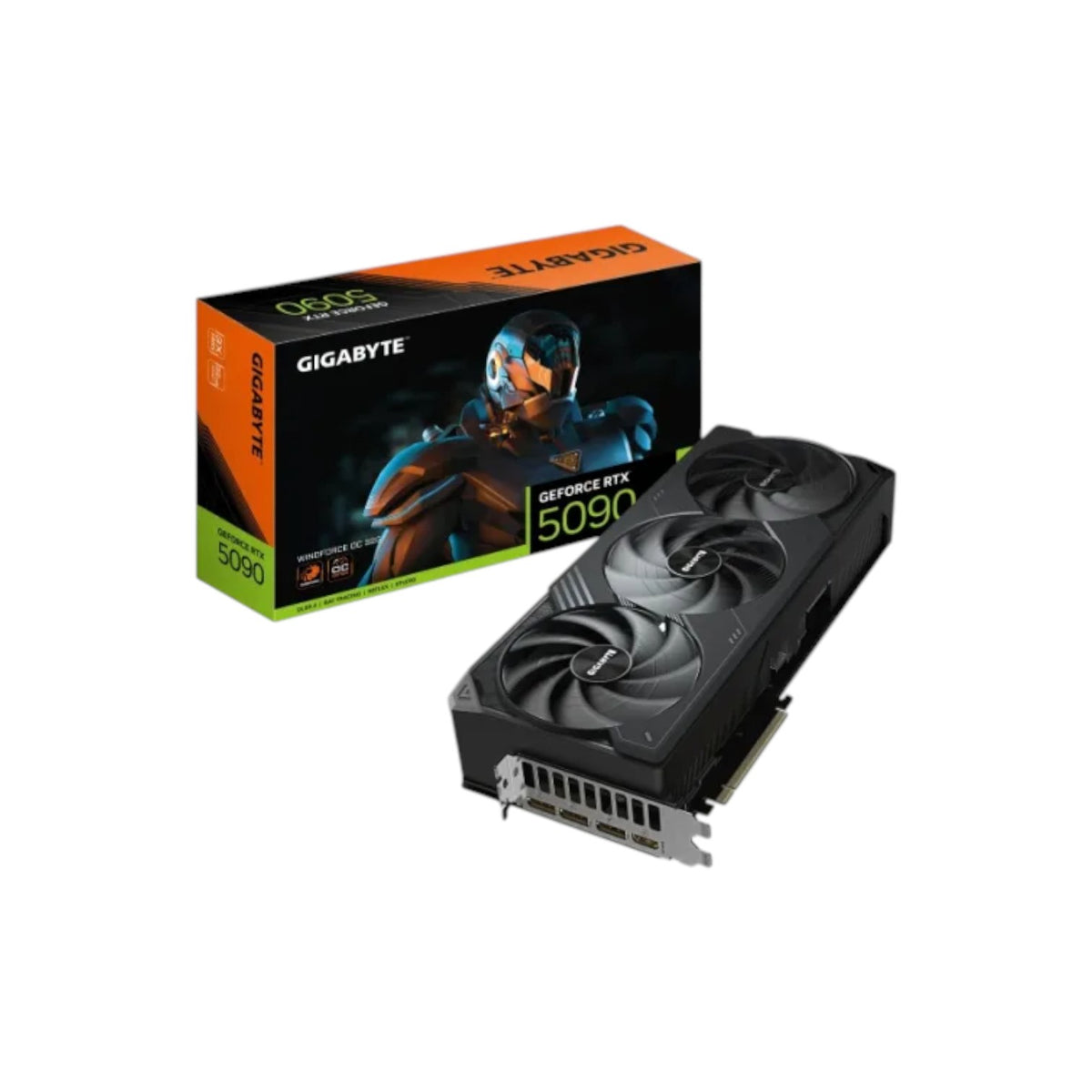 GIGABYTE GeForce RTX 5090 WINDFORCE OC 32GB GDDR7 Graphics Card (GCGB91106)