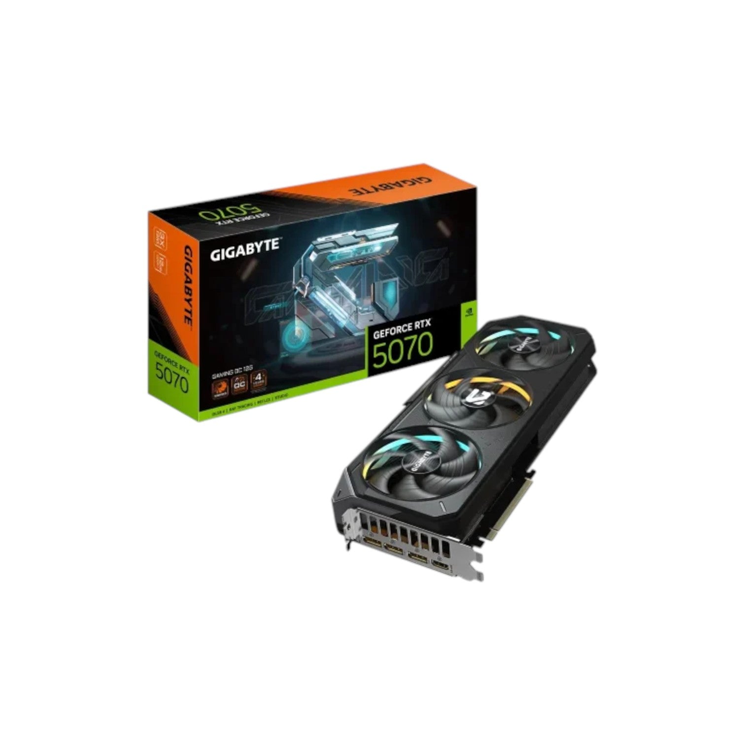GIGABYTE GeForce RTX­­ 5070 GAMING OC 12G GDDR7 Graphics Card (GCGB91114)