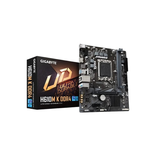 GIGABYTE H610M K DDR4 Micro ATX Motherboard