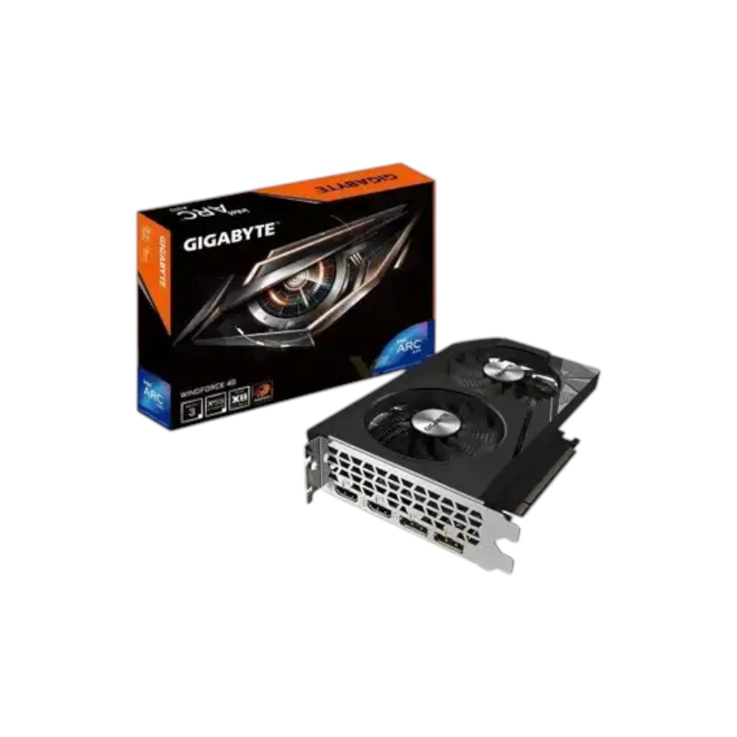 GIGABYTE Intel Arc A310 WINDFORCE 4G GDDR6 Graphics Card (GCGB91141)