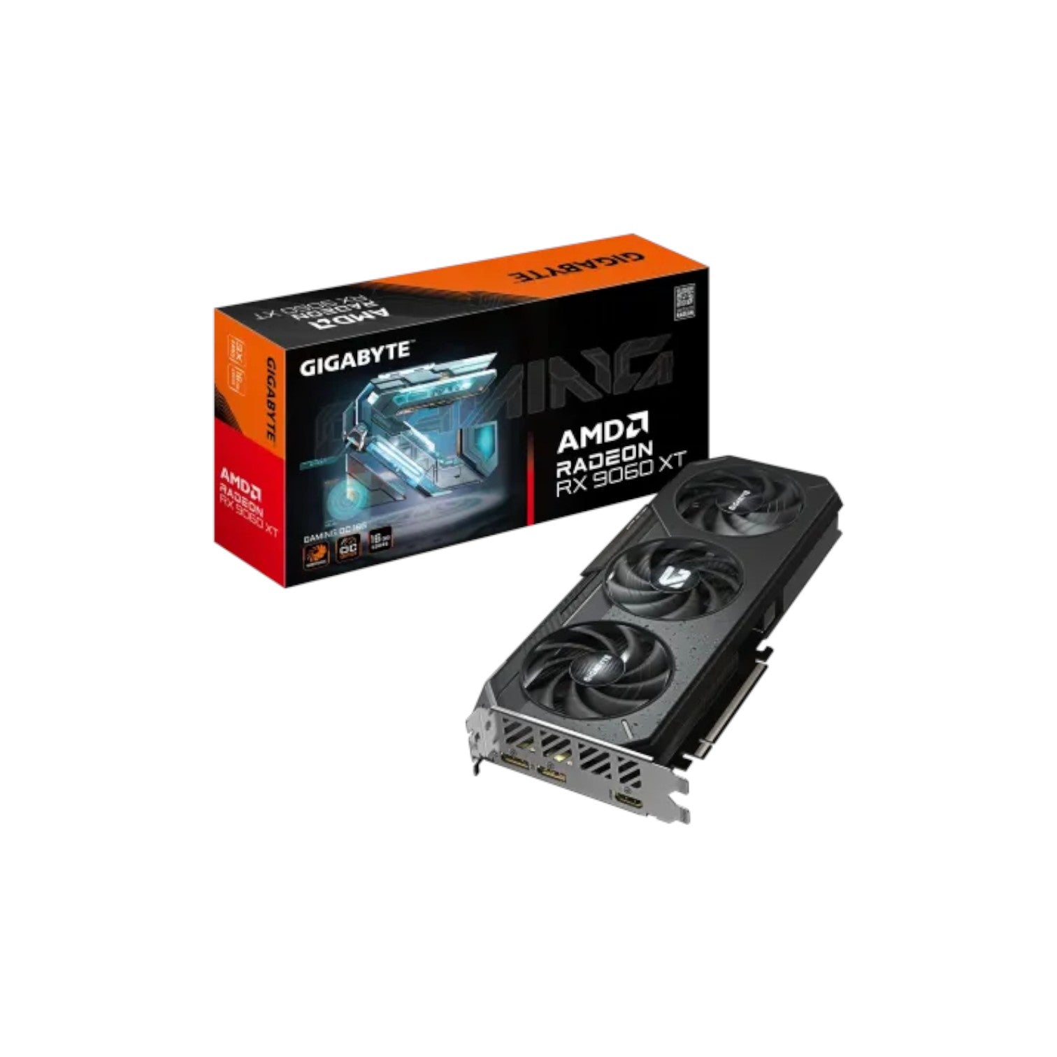GIGABYTE Radeon RX 9060 XT GAMING OC 16G GDDR6 Graphics Card (GCGB91126)
