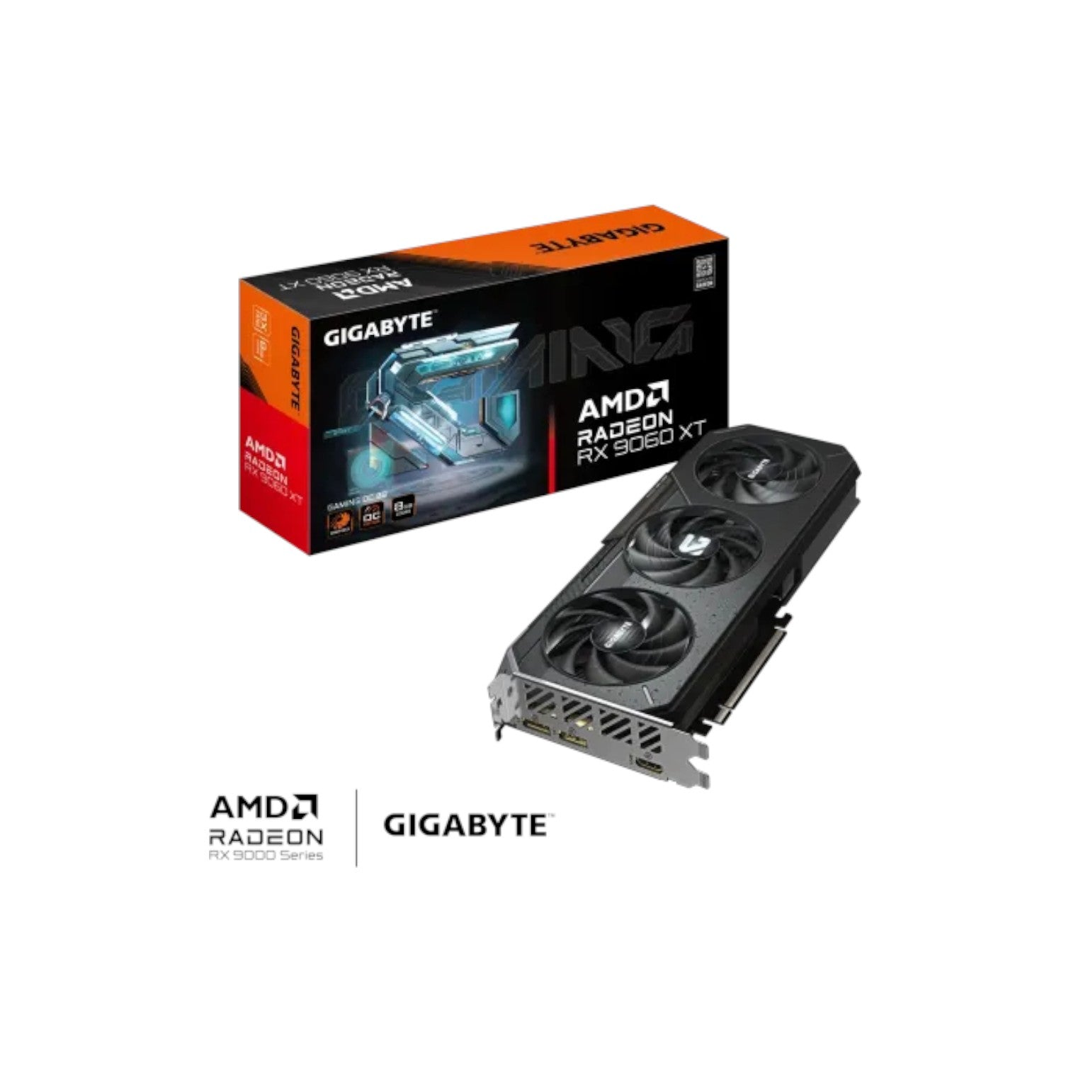 GIGABYTE Radeon RX 9060 XT GAMING OC 8GB GDDR6 Graphics Card (GCGB91130)