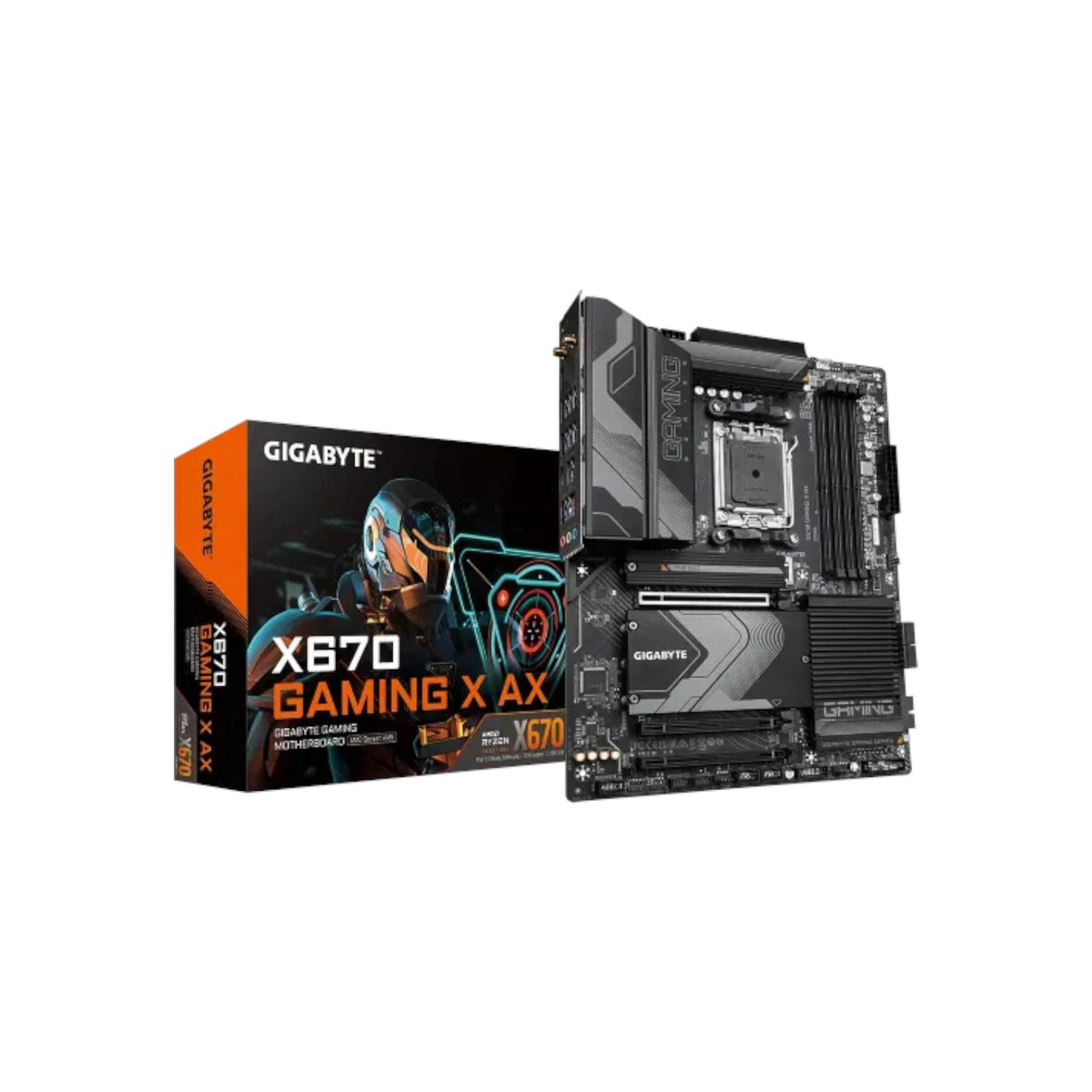 GIGABYTE X670 GAMING X AX DDR5 AMD AM5 ATX Motherboard (MGBAMD5606)