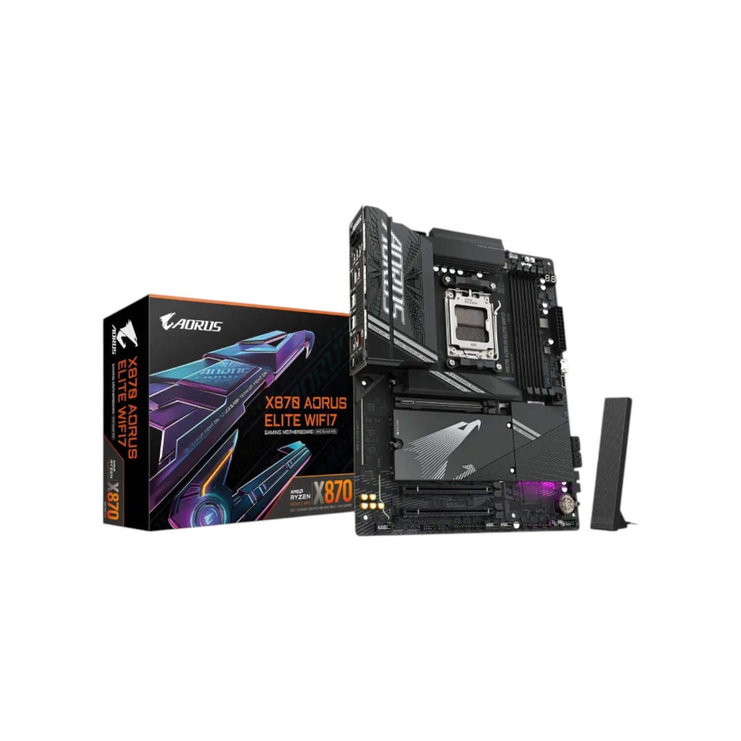 GIGABYTE X870 AORUS ELITE WIFI7 DDR5 AMD AM5 ATX Motherboard (MGBAMD5604)