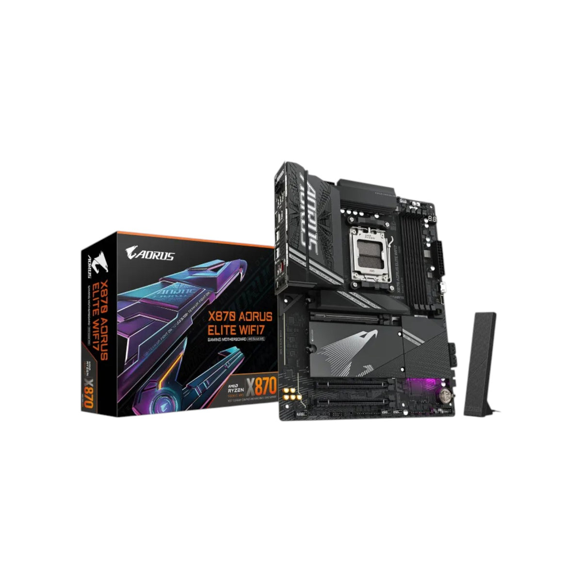 GIGABYTE X870 AORUS ELITE WIFI7 DDR5 AMD AM5 ATX Motherboard (MGBAMD5604)