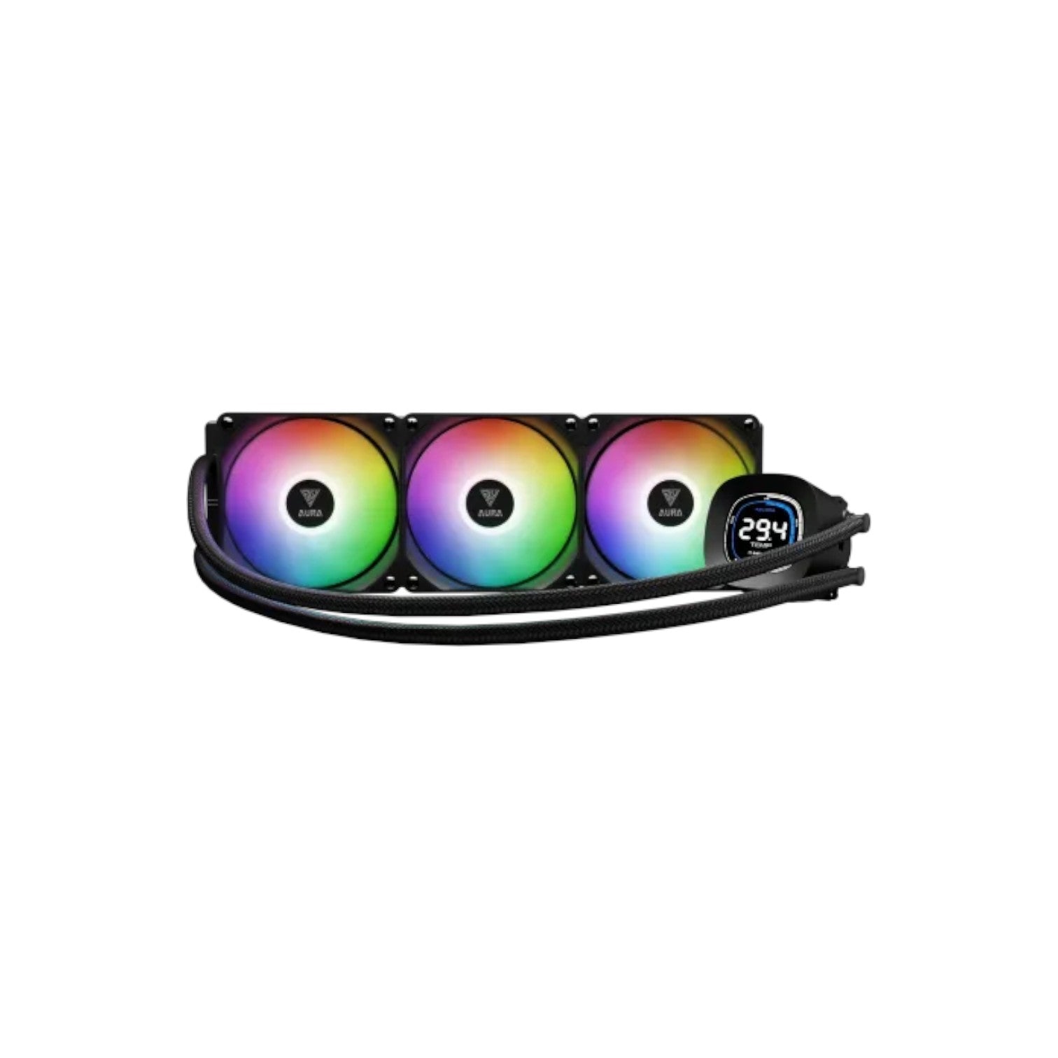 Gamdias AURA GL360 DIGITAL ARGB All-in-One Liquid CPU Cooler With Display (CPUG17804)