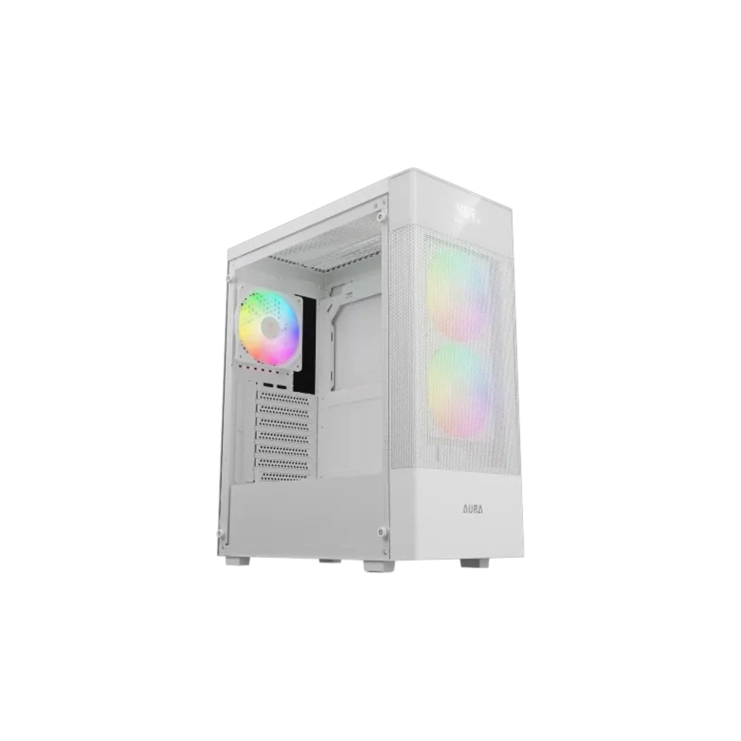 Gamdias AURA GC5 ELITE ARGB ATX Mid-Tower Gaming Casing With Digital Display (PCCG9406)