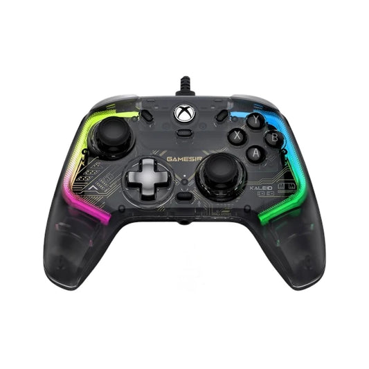 GameSir Kaleid Wired Transparent RGB Gaming Controller