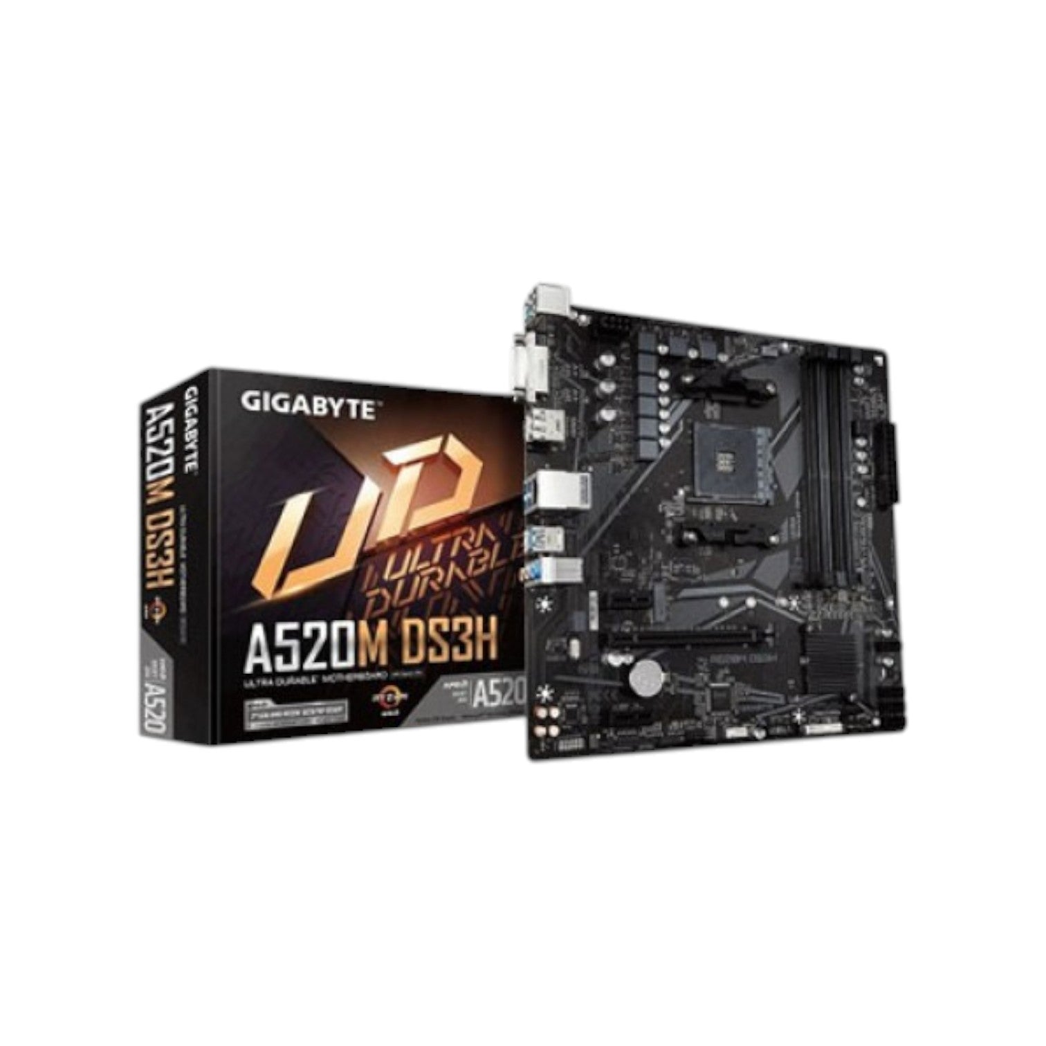 Gigabyte A520M DS3H Micro-ATX AMD AM4 Motherboard (MGBAMD5632)