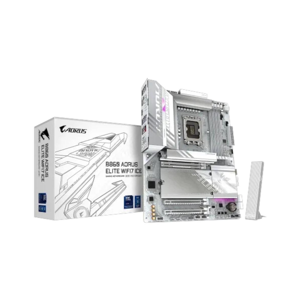 Gigabyte B860 AORUS ELITE WIFI7 ICE LGA1851 ATX Motherboard (MGBI5407)