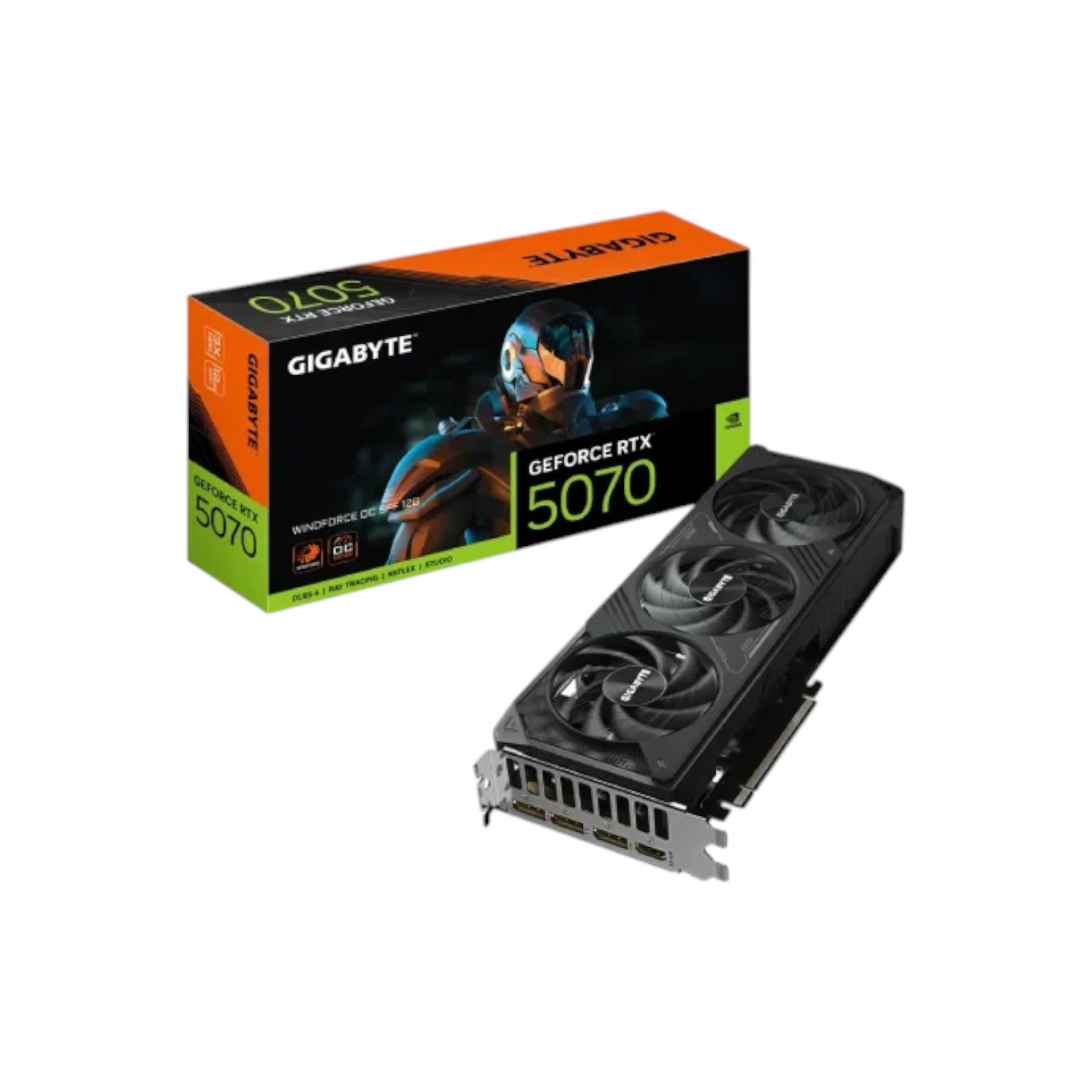 Gigabyte GeForce RTX 5080 WINDFORCE OC SFF 16G GDDR7 Graphics Card (GCGB91108)