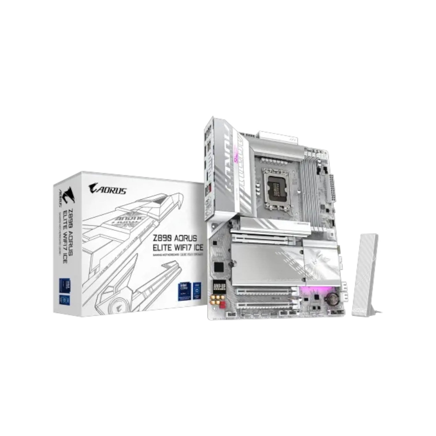 Gigabyte Z890 AORUS ELITE WIFI7 ICE LGA 1851 ATX Motherboard (MGBI5404)