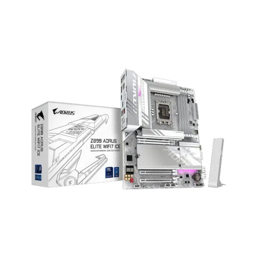 Gigabyte Z890 AORUS ELITE WIFI7 ICE LGA 1851 ATX Motherboard