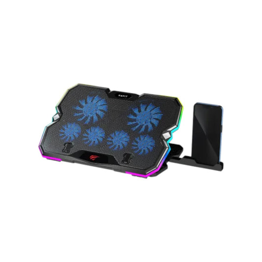 HAVIT HV-F2068 5-Fan Laptop Cooler for 14-17 Inch Laptops