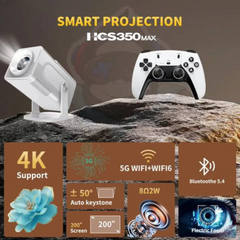 HCS 350 Max Gaming Projector with Voice Remote