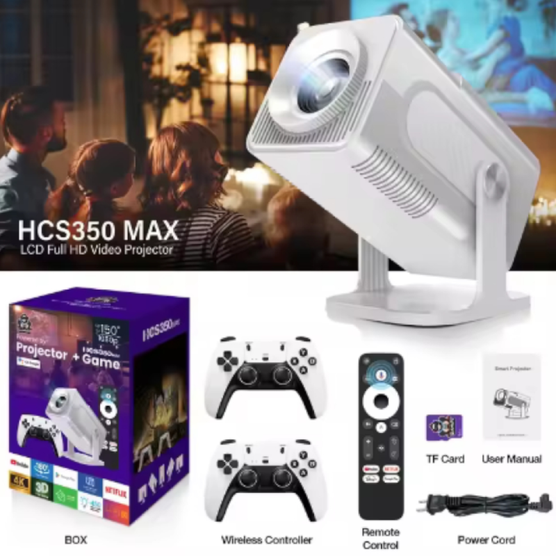 HCS 350 Max Gaming Projector with Voice Remote