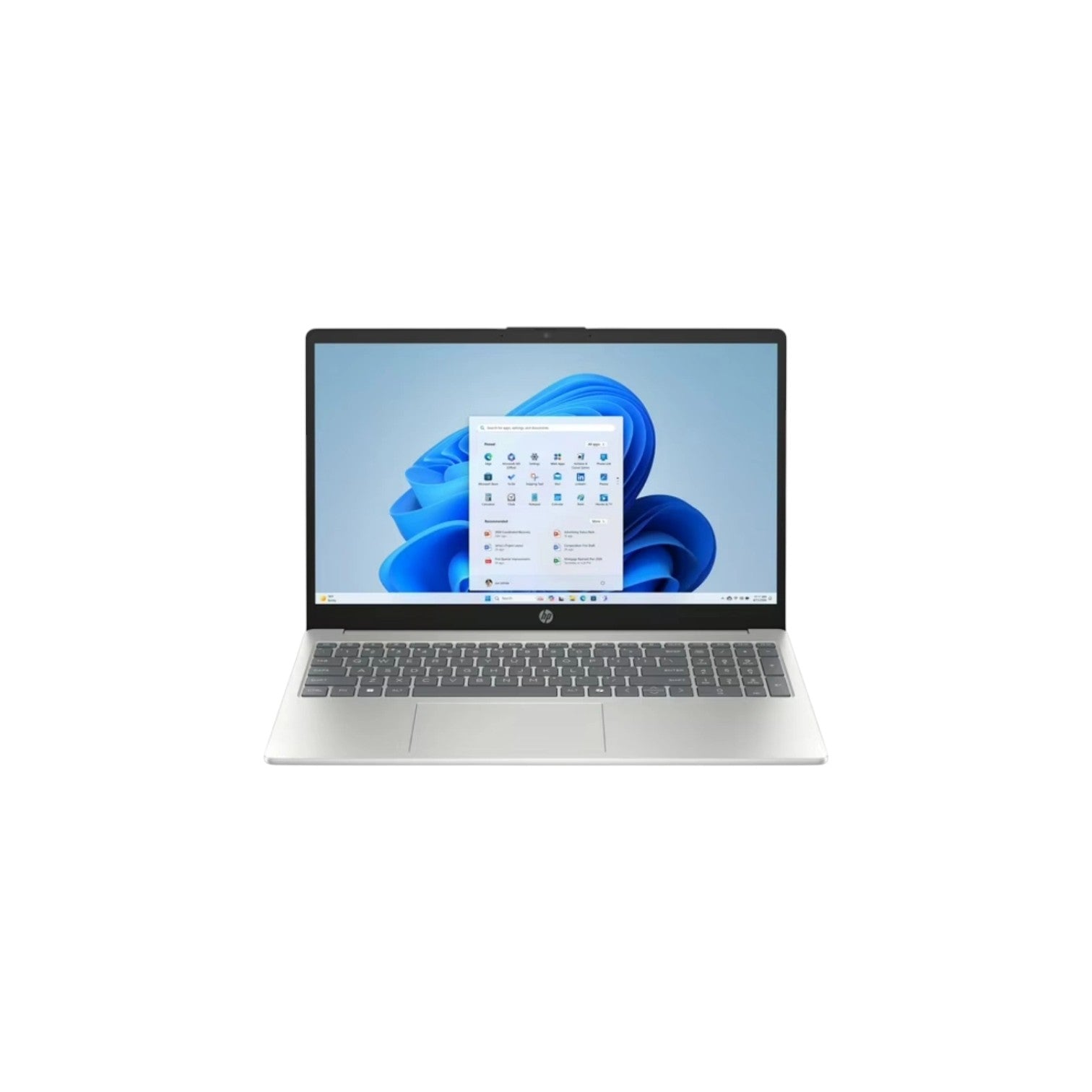 HP 15 Intel Core i5 1334U 16GB RAM 512GB SSD 15.6 Inch FHD Touch Natural Silver Laptop (LHP1622)