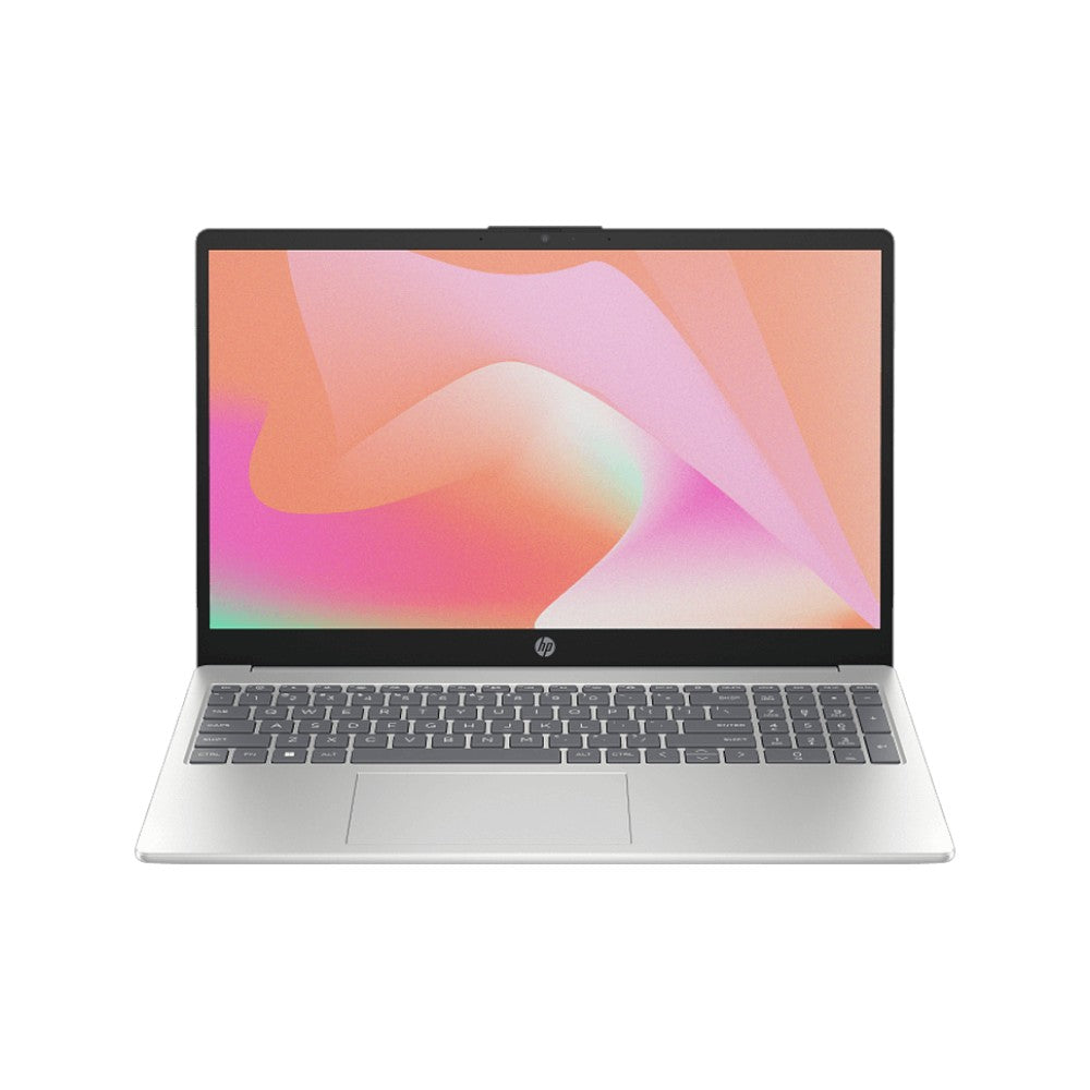 HP 15 Series Core i7 1255U 8GB RAM 512GB SSD 15.6 Inch FHD Backlit Natural Silver Laptop Model FD0602TU (BQ3U9PA) (LHP1607)