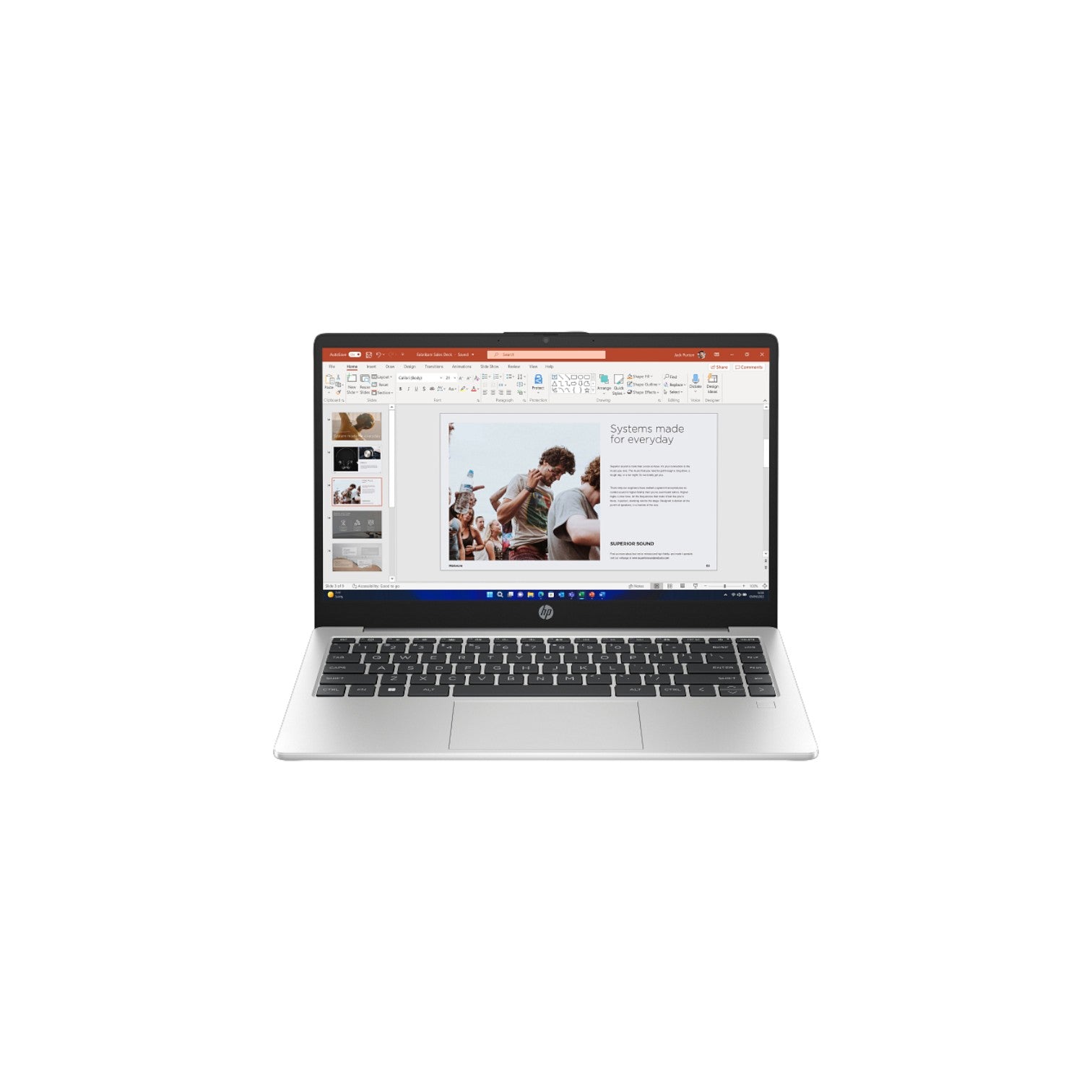 HP 200 Series Core i7 1355U 16GB RAM 512GB SSD 15.6 Inch FHD Backlit Turbo Silver Laptop (LHP1627)
