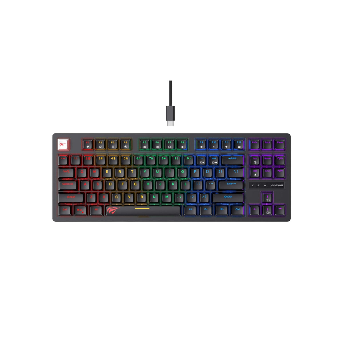 Havit KB892L RGB Backlit Gaming Mechanical Keyboard