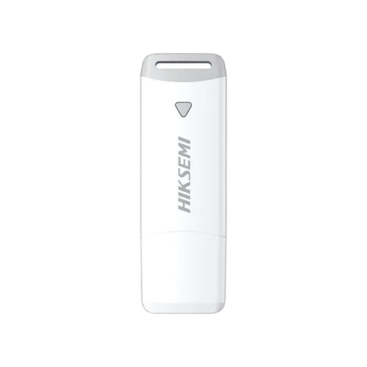 Hiksemi Cap HS-USB-M220P 128GB USB 3.2 high-speed pen drive flash drive in white.