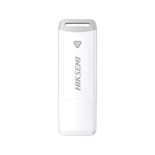 Hiksemi Cap HS-USB-M220P 64GB USB 3.2 high-speed pen drive flash drive in white.