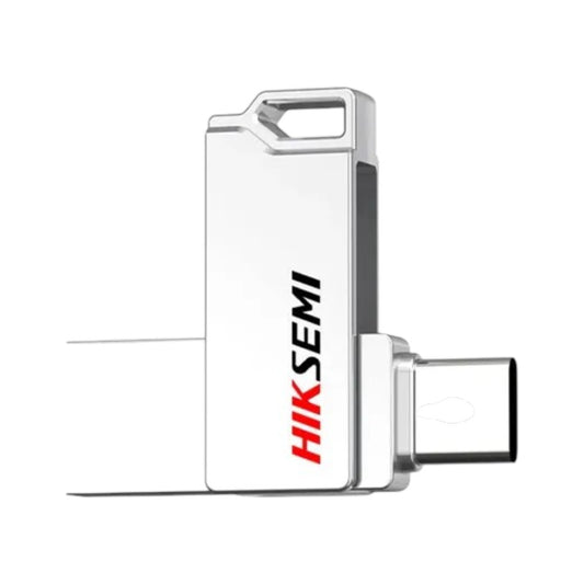 Hiksemi Sync HS-USB-E327C 256GB USB 3.2 high-speed dual-connector pen drive flash drive.