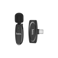 Hoco L15 Type-C Crystal Lavalier Wireless Digital Microphone
