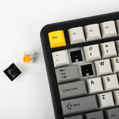 AJAZZ AK820 Max HE 75% Gasket-mounted Wired Mechanical Keyboard With Magnetic Switch, Grey