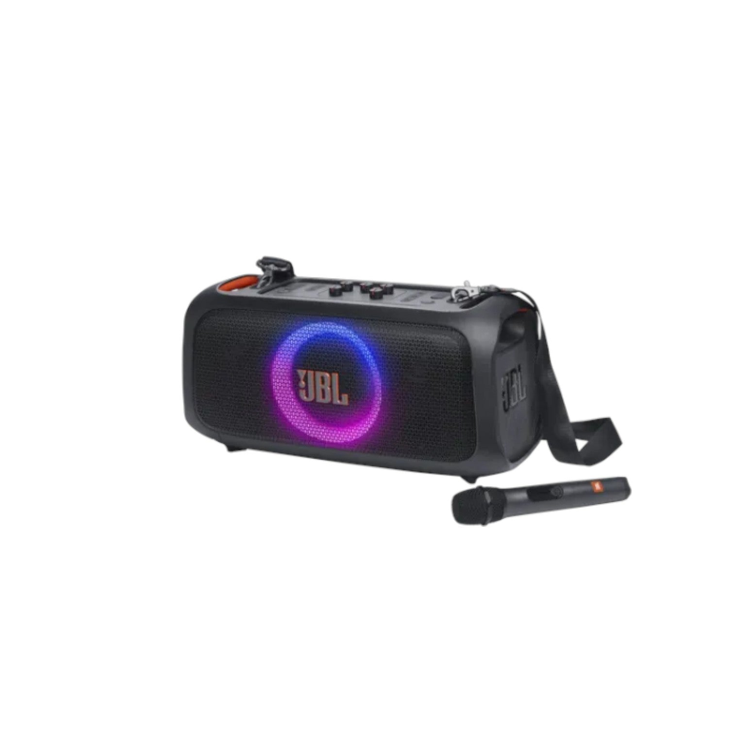 JBL PartyBox On-The-Go Essential Portable Party Speaker With Wireless Microphone (BSJBL5016)