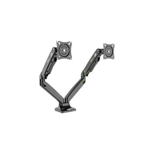 Kaloc DS110-2 17-33 Inch Dual Monitor Arm Gas-Strut Flexi Desk Mount Stand