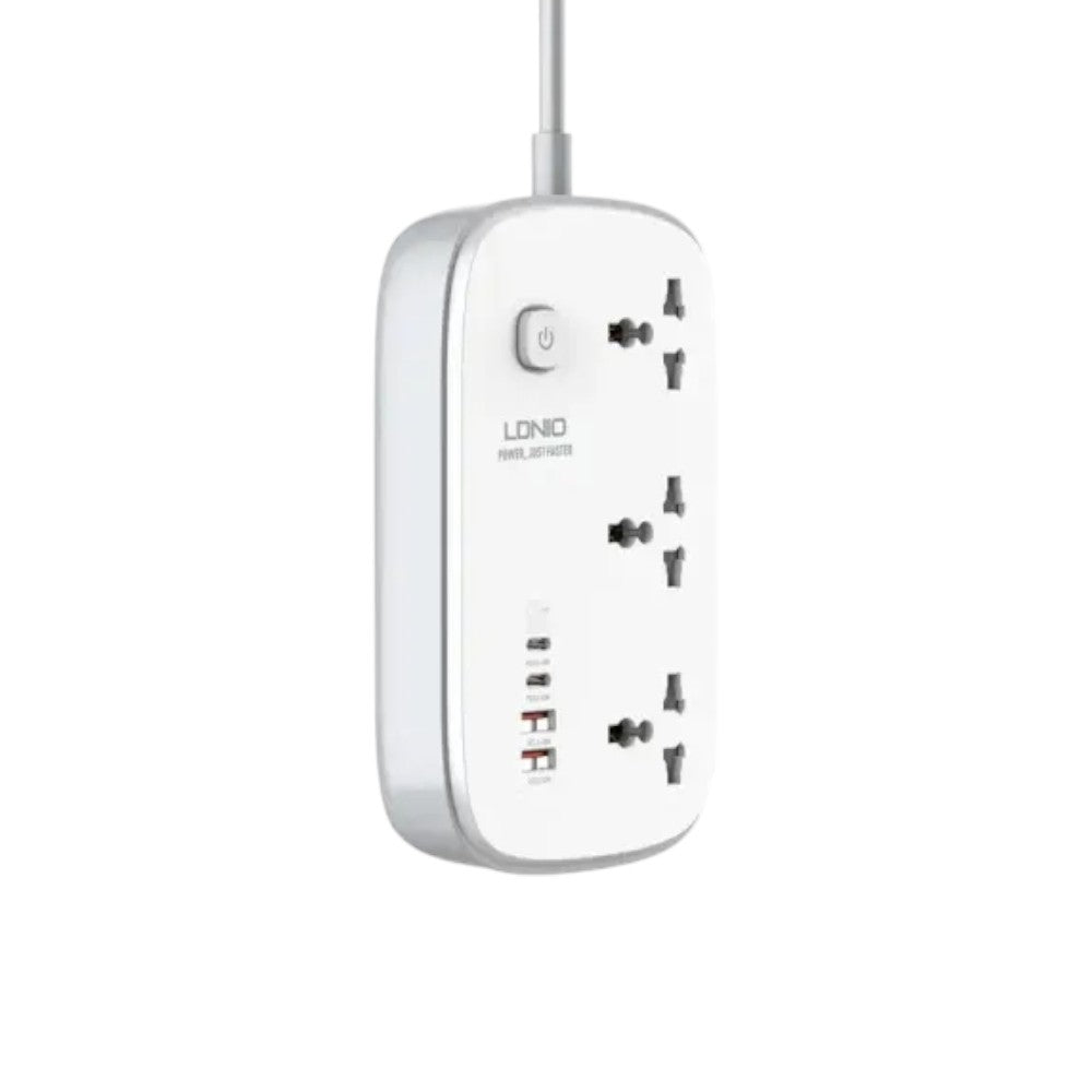 LDNIO SC3416 3 Sockets Universal Power Strip (MPSLD8001)