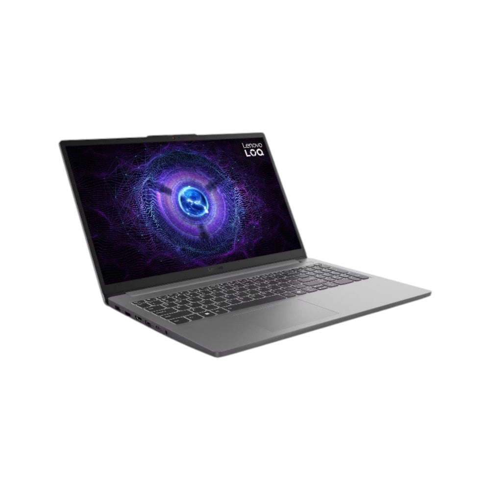 Lenovo LOQ Intel Core i5 12450HX 8GB RAM 512GB SSD 15.6 Inch FHD RTX 4050 6GB Graphics Luna Grey Gaming Laptop Model 15IAX9E 83LK00C9US