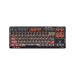Lingbao K87 Pro tri-mode mechanical keyboard in Black Myth: Wukong special edition custom theme.