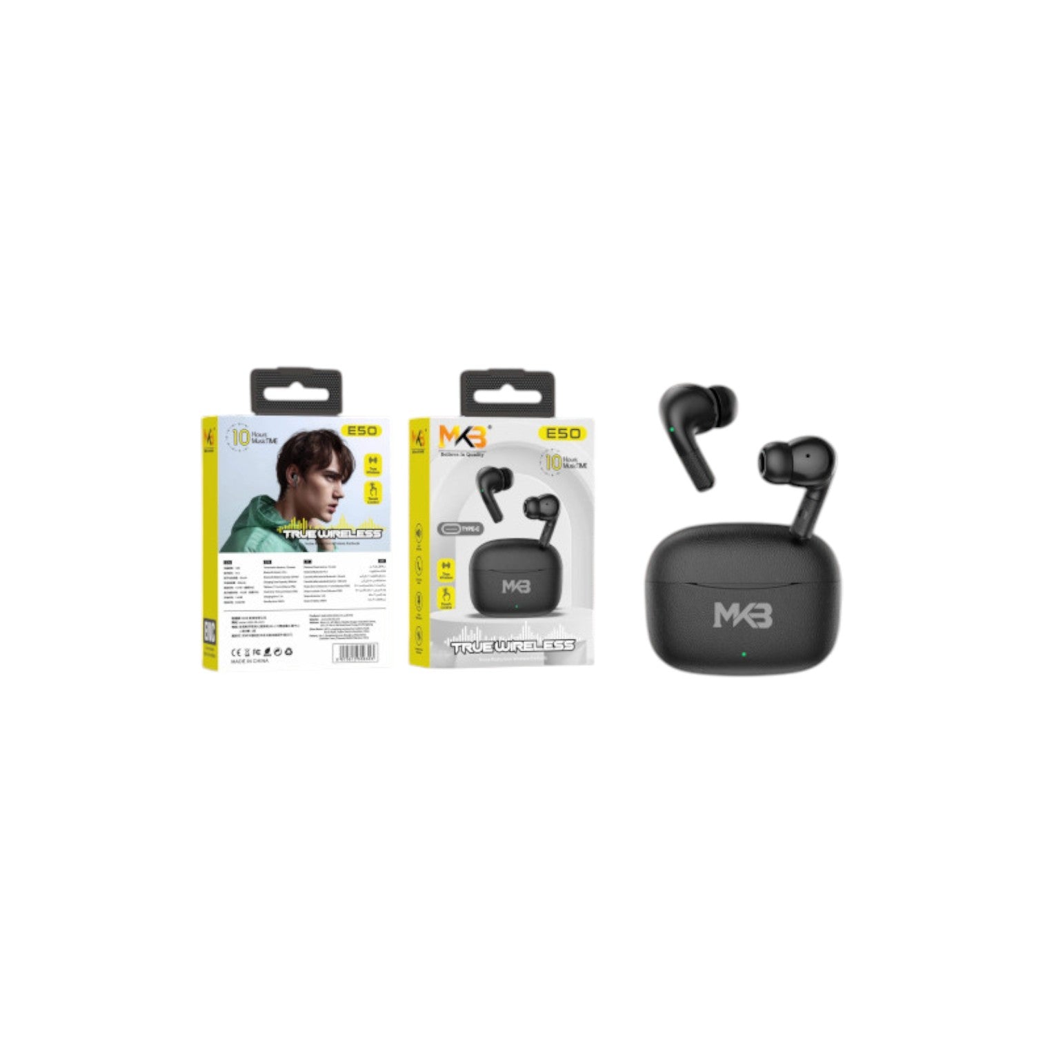 MKB E50 True Wireless Earbuds (EBMKB4401)