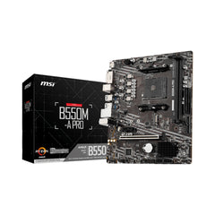 MSI B550M-A PRO DDR4 AMD AM4 Micro ATX Motherboard
