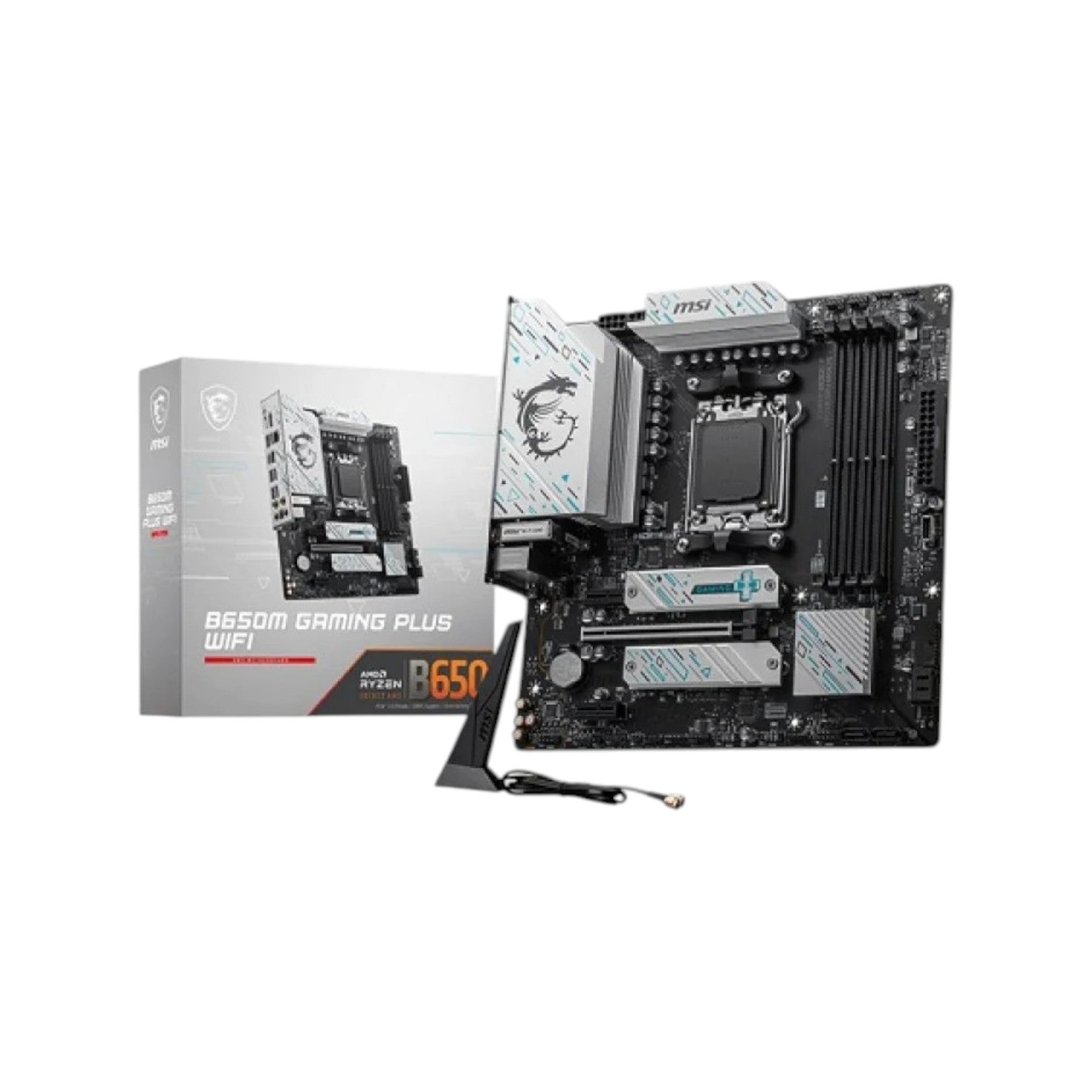 MSI B650M GAMING PLUS WIFI AM5 Motherboard (MMSIAMD5228)