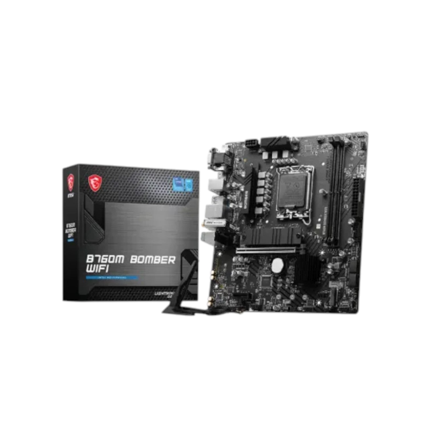 MSI B760M BOMBER WIFI mATX Motherboard (MMSII5032)